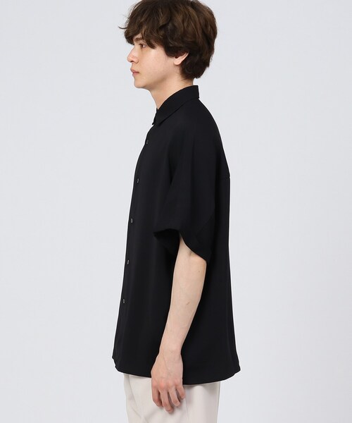 tk.TAKEO KIKUCHI（ティーケータケオキクチ）の「◆フレンチスリーブシャツ（シャツ/ブラウス・メンズ・チャコールグレー/ブラック/サンドベージュ・88）」の8枚目の写真