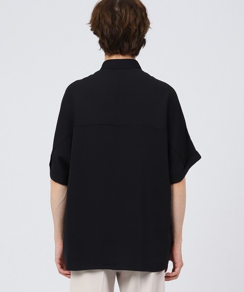 tk.TAKEO KIKUCHI（ティーケータケオキクチ）の「◆フレンチスリーブシャツ（シャツ/ブラウス・メンズ・チャコールグレー/ブラック/サンドベージュ・88）」の9枚目の写真