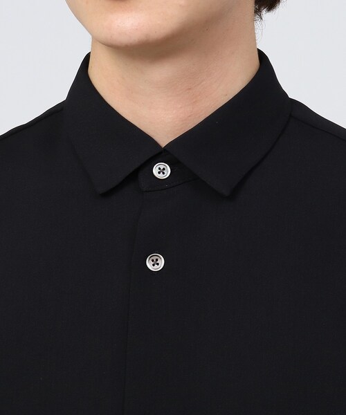 tk.TAKEO KIKUCHI（ティーケータケオキクチ）の「◆フレンチスリーブシャツ（シャツ/ブラウス・メンズ・チャコールグレー/ブラック/サンドベージュ・88）」の10枚目の写真