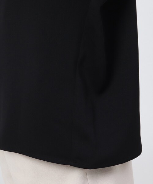 tk.TAKEO KIKUCHI（ティーケータケオキクチ）の「◆フレンチスリーブシャツ（シャツ/ブラウス・メンズ・チャコールグレー/ブラック/サンドベージュ・88）」の12枚目の写真