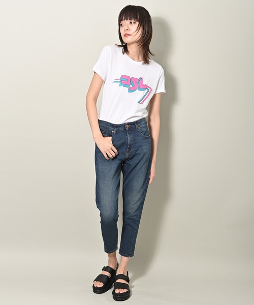 DIESEL（ディーゼル）の「DIESEL (ディーゼル) CANDYS 84UB JoggJeans テーパードパンツ（デニムパンツ・レディース・ブルー・31inch/29inch/25inch/27inch）」の4枚目の写真