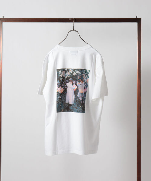 GLOSTER(グロスター)の「【Art collector】 JOHN SINGER SARGENT バックプリント アーティストフォトTシャツ(Tシャツ/カットソー・メンズ・ホワイト/ネイビー・M/L)」の12枚目の写真