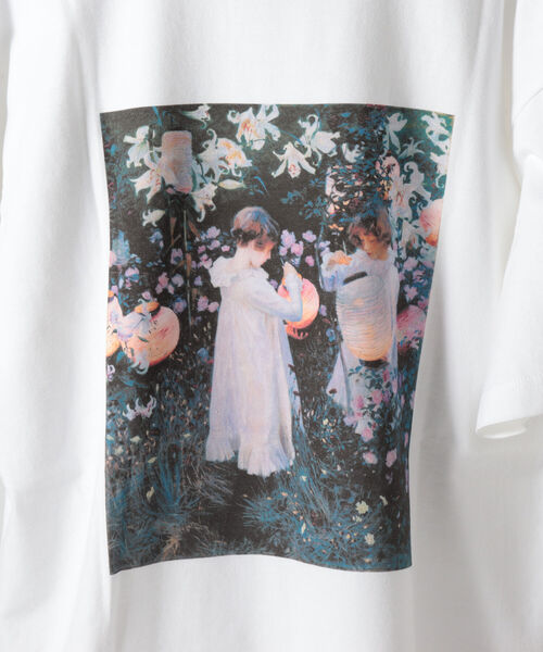 GLOSTER(グロスター)の「【Art collector】 JOHN SINGER SARGENT バックプリント アーティストフォトTシャツ(Tシャツ/カットソー・メンズ・ホワイト/ネイビー・M/L)」の14枚目の写真