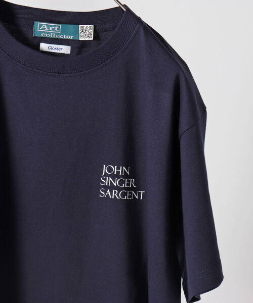 GLOSTER(グロスター)の「【Art collector】 JOHN SINGER SARGENT バックプリント アーティストフォトTシャツ(Tシャツ/カットソー・メンズ・ホワイト/ネイビー・M/L)」の4枚目の写真