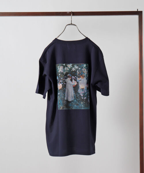 GLOSTER(グロスター)の「【Art collector】 JOHN SINGER SARGENT バックプリント アーティストフォトTシャツ(Tシャツ/カットソー・メンズ・ホワイト/ネイビー・M/L)」の10枚目の写真