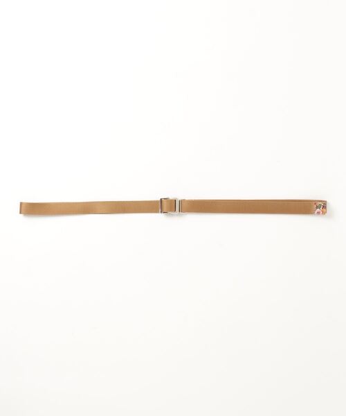 rehacer(レアセル)の「rehacer : Flower Color Tape Belt -Narrow Made in Japan / フラワーカラーテープベルト-ナローシルエット- メイドインジャパン(ベルト・メンズ・ブラック/ベージュ/ネイビー/カーキ/グレー系その他/レッド・FREE)」の12枚目の写真