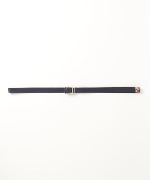 rehacer(レアセル)の「rehacer : Flower Color Tape Belt -Narrow Made in Japan / フラワーカラーテープベルト-ナローシルエット- メイドインジャパン(ベルト・メンズ・ブラック/ベージュ/ネイビー/カーキ/グレー系その他/レッド・FREE)」の9枚目の写真