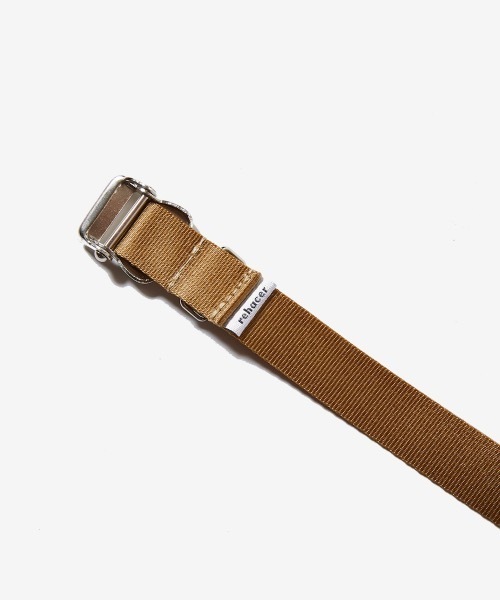 rehacer(レアセル)の「rehacer : Flower Color Tape Belt -Narrow Made in Japan / フラワーカラーテープベルト-ナローシルエット- メイドインジャパン(ベルト・メンズ・ブラック/ベージュ/ネイビー/カーキ/グレー系その他/レッド・FREE)」の14枚目の写真