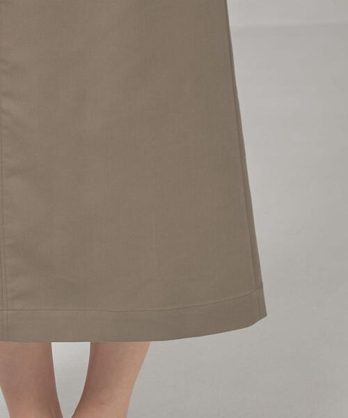 closet story（クローゼットストーリー）の「＜closet story（クローゼットストーリー）＞ デニムライク ウエストベルト ロングスカート -ウォッシャブル-（スカート・レディース・ネイビー/オリーブ・FREE）」の14枚目の写真