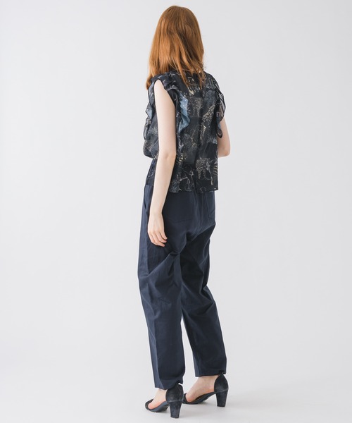 DOLLUPOOPS（ドールアップウップス）の「DOLL UP OOPS サファリプリントフリルスリーブロンパース（つなぎ/オールインワン・レディース・ブラック/ホワイト・FREE）」の22枚目の写真