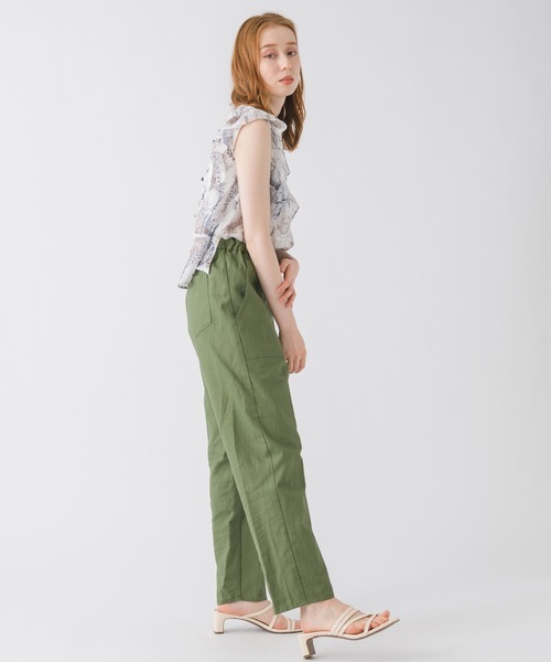 DOLLUPOOPS（ドールアップウップス）の「DOLL UP OOPS サファリプリントフリルスリーブロンパース（つなぎ/オールインワン・レディース・ブラック/ホワイト・FREE）」の19枚目の写真