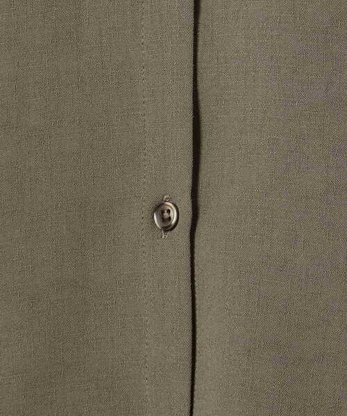THE SHOP TK (ザ ショップ ティーケー )の「◆【イージーケア】麻調ノースリーブブラウス(シャツ/ブラウス・レディース・ブラック/オフホワイト/カーキ/イエロー/グリーン・12/13)」の15枚目の写真