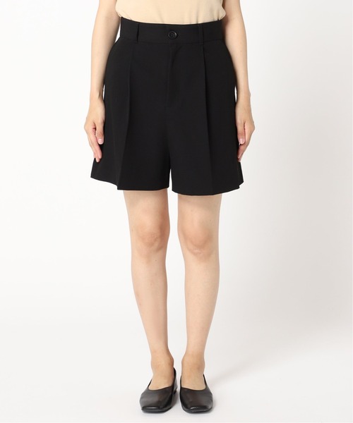 U by SPICK&SPAN（ユーバイスピックアンドスパン）の「ハイウエスト ストレッチショートパンツ◆（その他パンツ・レディース・ブラック/ブラウン・36/38）」の20枚目の写真