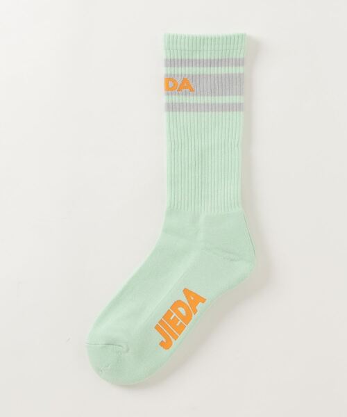 Jieda(ジエダ)の「JIEDA SKATE SOCKS(ソックス/靴下・メンズ・ホワイト/ブラック/ミント・ONE SIZE)」の3枚目の写真
