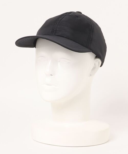 Traditional Weatherwear（トラディショナルウェザーウェア）の「BASIC PADDED CAP（キャップ・レディース・ネイビー/アイボリー/ブラック×ブラック・F）」の6枚目の写真