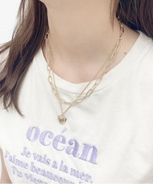apres jour | 【apres jour×ARIAZ】ハートチェーンネックレス２SET(ネックレス)