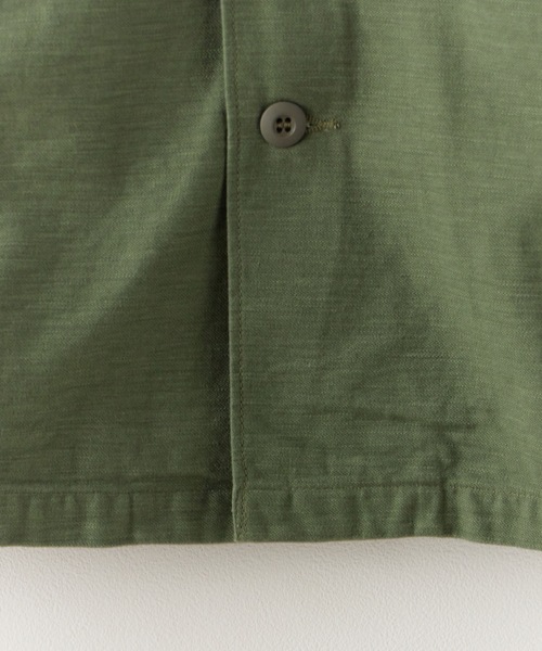 orSlow（オアスロウ）の「orSlow/オアスロウ US ARMY FATIGUE SHIRT アーミーシャツ ミリタリー 2026年春夏（シャツ/ブラウス・メンズ・グリーン・2/3/4）」の7枚目の写真