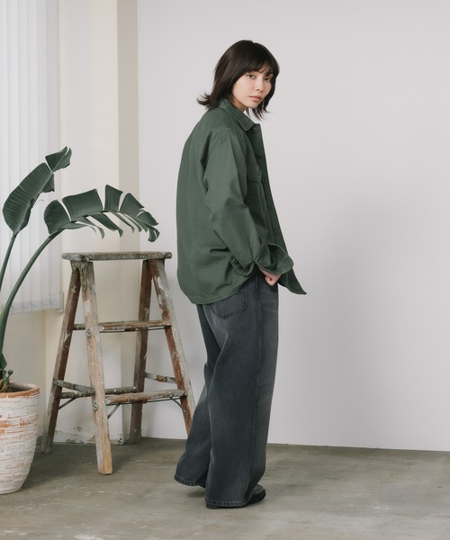 orSlow（オアスロウ）の「orSlow/オアスロウ US ARMY FATIGUE SHIRT アーミーシャツ ミリタリー 2026年春夏（シャツ/ブラウス・メンズ・グリーン・2/3/4）」の18枚目の写真