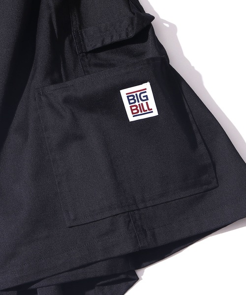 BIG BILL(ビッグビル)の「BIGBILL/ビックビル ペインターショーツ(カーゴパンツ・メンズ・ブラック/オフホワイト/ブルー・XL/L/M)」の4枚目の写真
