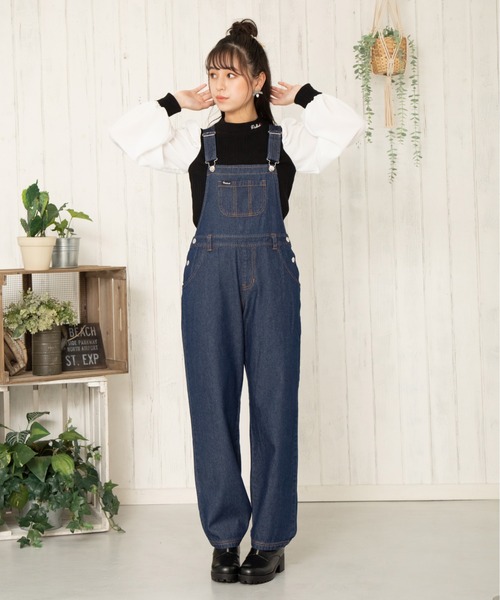 PINKHUNT(ピンクハント)の「PINKHUNT パフスリーブロンT 5836K #IG(Tシャツ/カットソー・キッズ・ブラック/ホワイト・130cm/120cm/160cm/140cm/150cm)」の9枚目の写真