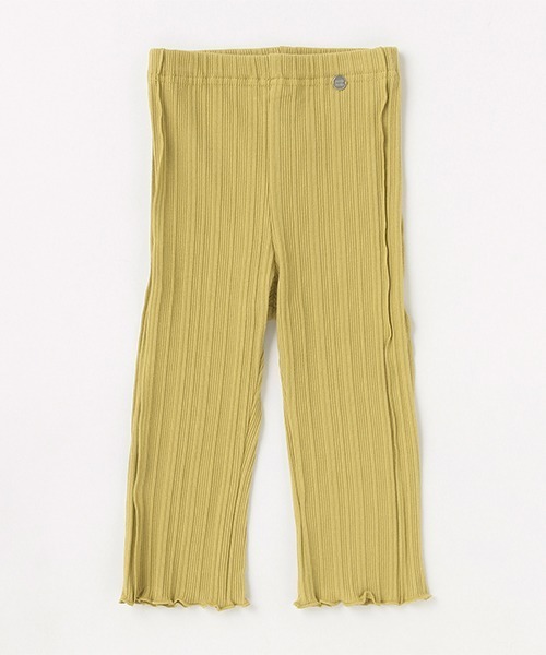 petit main(プティマイン)の「【リンク】サイドメローカットパンツ(その他パンツ・キッズ・ライトグリーン/モカ/キナリ・130cm/120cm/100cm/80cm/90cm/110cm)」の1枚目の写真