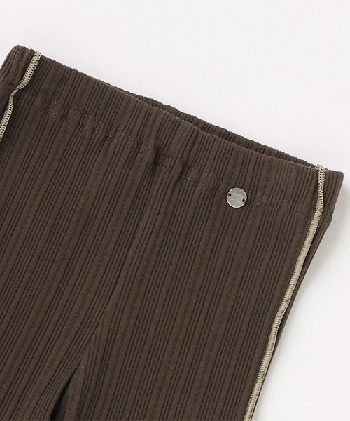 petit main(プティマイン)の「【リンク】サイドメローカットパンツ(その他パンツ・キッズ・ライトグリーン/モカ/キナリ・130cm/120cm/100cm/80cm/90cm/110cm)」の7枚目の写真