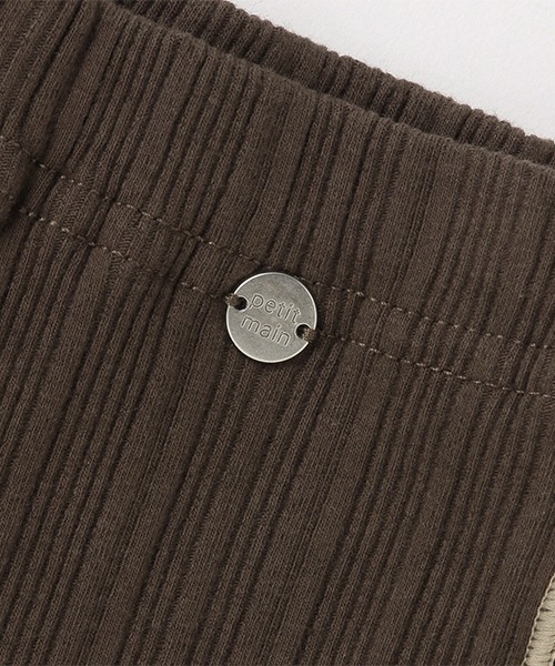 petit main(プティマイン)の「【リンク】サイドメローカットパンツ(その他パンツ・キッズ・ライトグリーン/モカ/キナリ・130cm/120cm/100cm/80cm/90cm/110cm)」の9枚目の写真