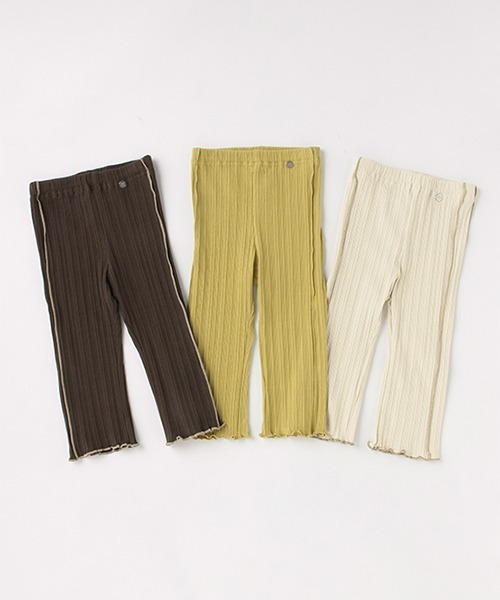 petit main(プティマイン)の「【リンク】サイドメローカットパンツ(その他パンツ・キッズ・ライトグリーン/モカ/キナリ・130cm/120cm/100cm/80cm/90cm/110cm)」の11枚目の写真