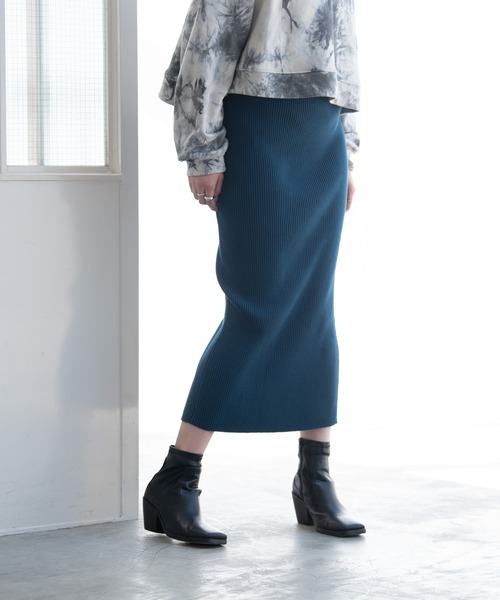 セール カラータイトニットスカート Color Tight Knit Skirt スカート Happy John ハッピージョン のファッション通販 Zozotown