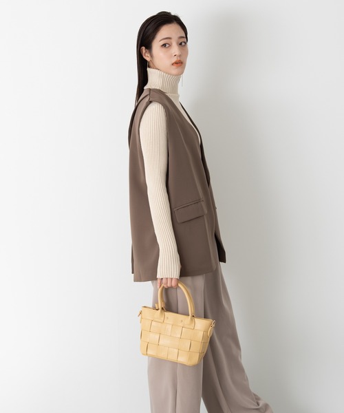 AIC.（エーアイシー）の「【再入荷】バックスリットジレベスト（ベスト・レディース・ブラック/ブラウン・FREE）」の17枚目の写真