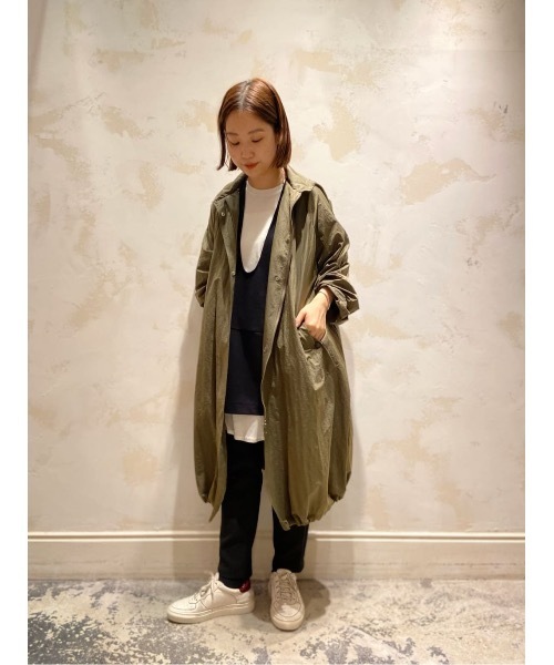 BEARDSLEY（ビアズリー）の「履き心地◎楽なのにきれい見え、ラインを拾わないダンボールパンツ（その他パンツ・レディース・ブラック/グレー・1/0/2）」の18枚目の写真