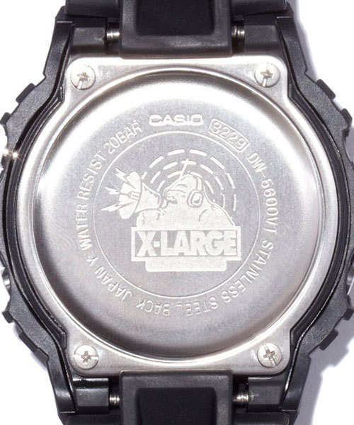 G-SHOCK(ジーショック)の「XLARGE G-SHOCK DW5600(アナログ腕時計・メンズ・ブラック・ONE SIZE)」の6枚目の写真
