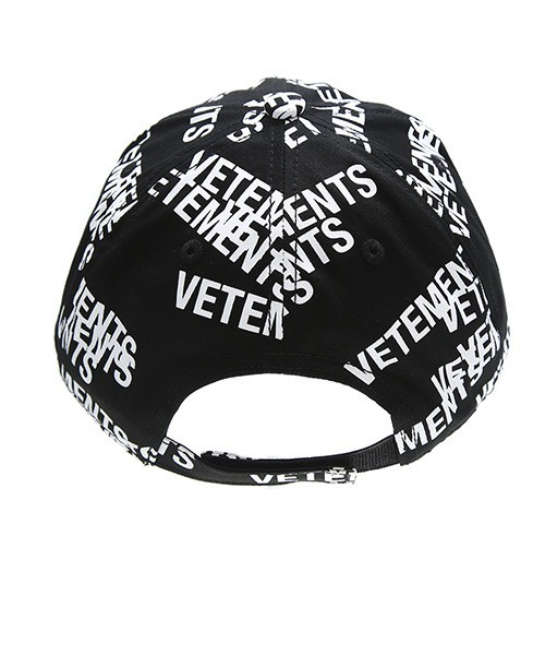 VETEMENTS（ヴェトモン）の「VETEMENTS / ヴェトモン：STAMPED LOGO CAP：UA52CA950[RIP]（キャップ・メンズ・ブラック・FREE）」の10枚目の写真
