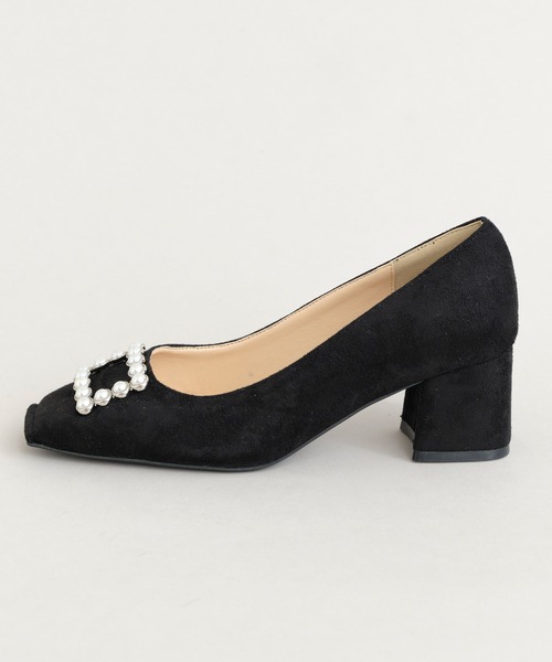 TITTY&CO.（ティティーアンドコー）の「パールバックルパンプス（パンプス・レディース・ブラック/ブルー/グリーン・SMALL/MEDIUM/LARGE）」の4枚目の写真