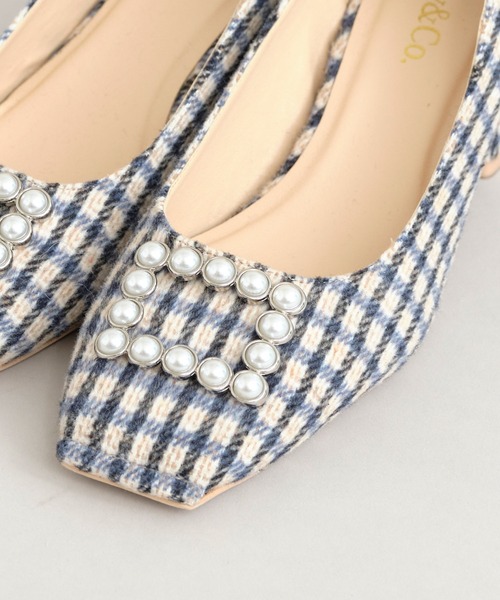 TITTY&CO.（ティティーアンドコー）の「パールバックルパンプス（パンプス・レディース・ブラック/ブルー/グリーン・SMALL/MEDIUM/LARGE）」の8枚目の写真