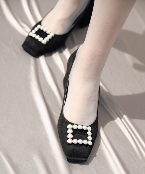 TITTY&CO.（ティティーアンドコー）の「パールバックルパンプス（パンプス・レディース・ブラック/ブルー/グリーン・SMALL/MEDIUM/LARGE）」の10枚目の写真