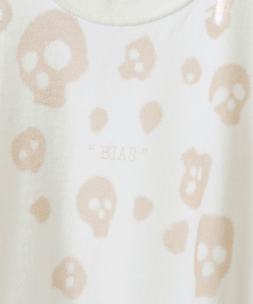 BIAS（バイアス）の「【BIAS】 カラースカルドットプリント白Tee＆ロンTセット（Tシャツ/カットソー・メンズ・ライトグレー/ブラック/ピンク系その他/ライム/ライトベージュ/ライトブルー・LARGE/SMALL/MEDIUM）」の18枚目の写真
