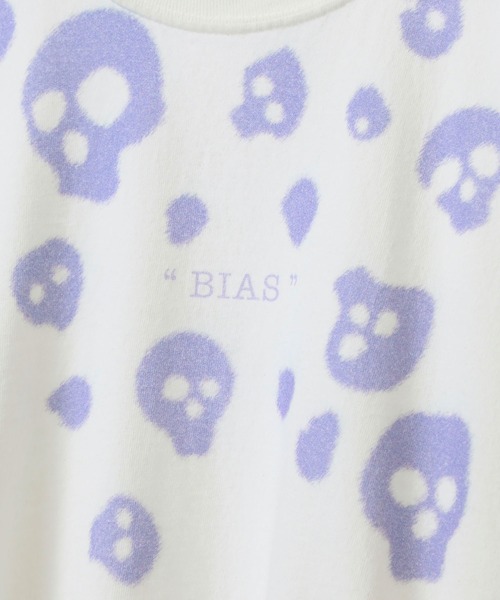 BIAS（バイアス）の「【BIAS】 カラースカルドットプリント白Tee＆ロンTセット（Tシャツ/カットソー・メンズ・ライトグレー/ブラック/ピンク系その他/ライム/ライトベージュ/ライトブルー・LARGE/SMALL/MEDIUM）」の20枚目の写真