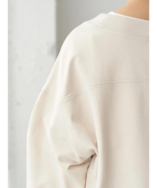 earth music&ecology（アースミュージックアンドエコロジー）の「スウェットカーディガン　＊（カーディガン/ボレロ・レディース・ブラック/ブラウン/ミント/ホワイト系その他2・FREE）」の12枚目の写真