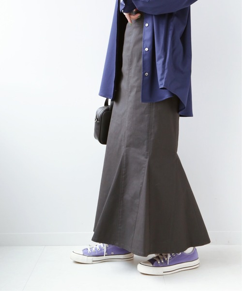 Simplicite（サンプリシテ）の「ストレッチマーメイドスカート◆（スカート・レディース・ブラック/ベージュ/チャコールグレー・FREE）」の20枚目の写真