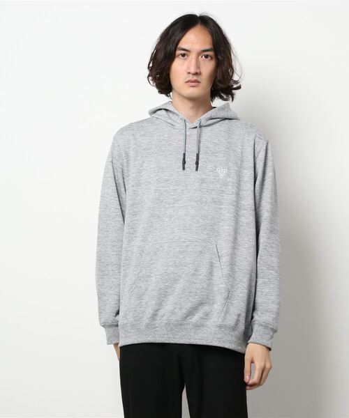 EDWIN（エドウィン）の「【EDWIN】ロゴフードパーカー / 吸水速乾（スウェット・メンズ・グレー・XL/M/L）」の11枚目の写真