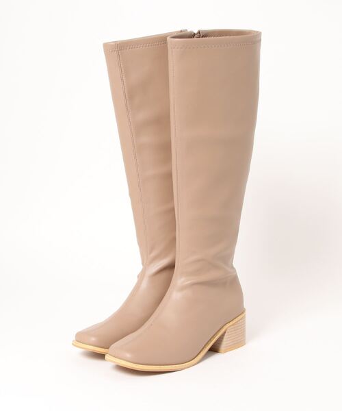 notch.（ノッチ）の「ジョッキーロングブーツ（ブーツ・レディース・ブラック/ブラウン・M/L）」の2枚目の写真