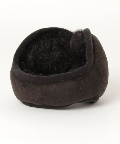 NEW ERA(ニューエラ)の「NEW ERA/ニューエラ イヤーマフ 耳当て 防寒 11117940(イヤーマフ・メンズ・ブラック×ホワイト・FREE)」の3枚目の写真