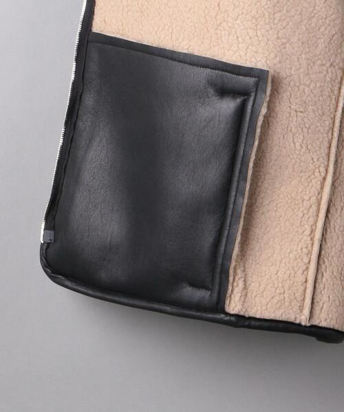 Needles（ニードルス）の「【別注】＜NEEDLES（ニードルズ）＞ボア ブルゾン ■■■（ブルゾン・メンズ・ブラック/ナチュラル・M/S）」の22枚目の写真