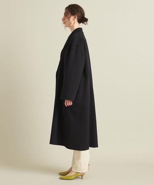 BEAUTY&YOUTH UNITED ARROWS（ビューティーアンドユースユナイテッドアローズ）の「BY リバーチェスターロングコート ∴（チェスターコート・レディース・ネイビー/その他1/ワインレッド・S/M）」の12枚目の写真