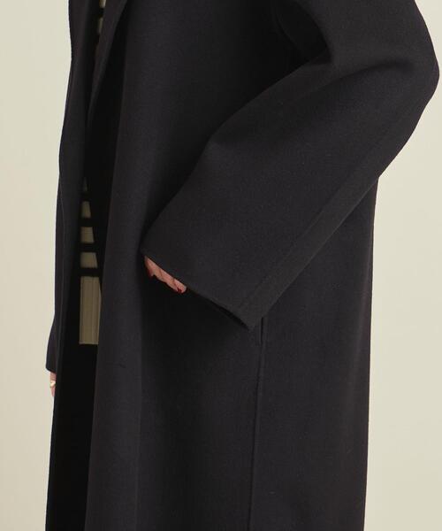 BEAUTY&YOUTH UNITED ARROWS（ビューティーアンドユースユナイテッドアローズ）の「BY リバーチェスターロングコート ∴（チェスターコート・レディース・ネイビー/その他1/ワインレッド・S/M）」の15枚目の写真