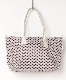 ロベルタピエリ  ショルダーバッグ　トートバッグ　グレー✖️薄ピンク ROBERTA PIERI - ROBERTA PIERI バッグサイズバリエーション