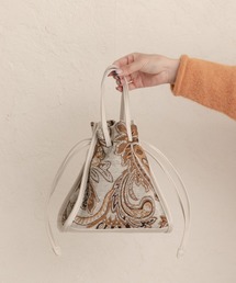 RODE SKO | キンチャク絞りファブリックトートバッグ(トートバッグ)