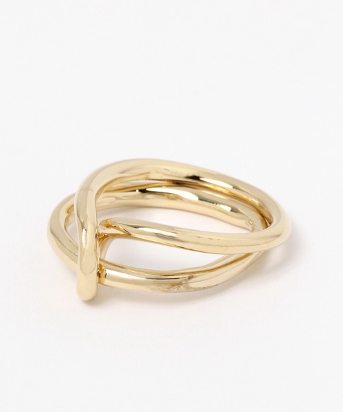 Heather（ヘザー）の「2連リング　254929（リング・レディース・シルバー/ゴールド・ONE SIZE）」の6枚目の写真