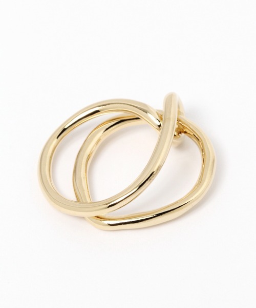 Heather（ヘザー）の「2連リング　254929（リング・レディース・シルバー/ゴールド・ONE SIZE）」の8枚目の写真